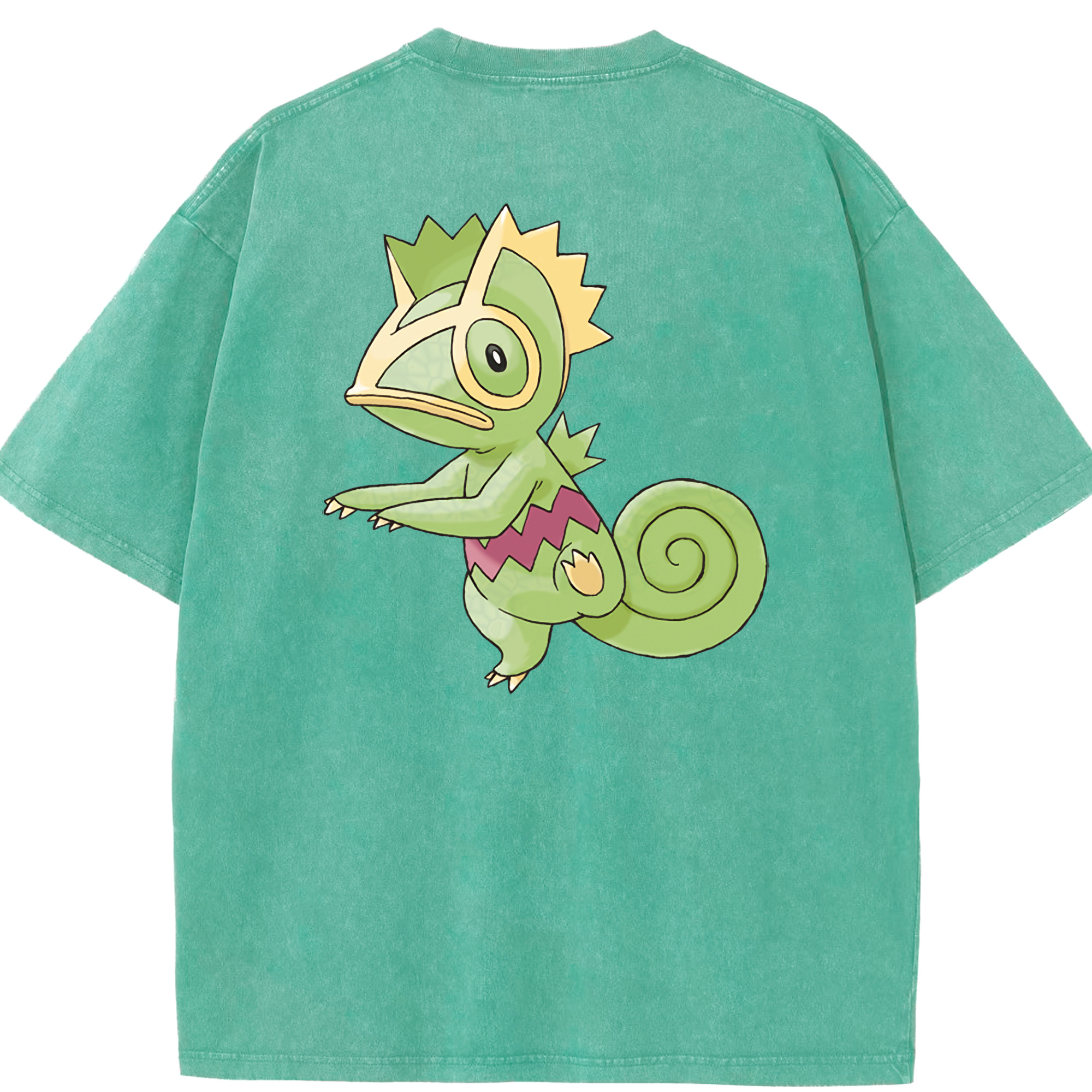 （画像用） ポケットモンスター Pokémon 綿100% ヴィンテージ風 半袖Tシャツ（背面プリント）